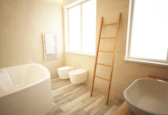 Interior bathroom design – Ferrini home